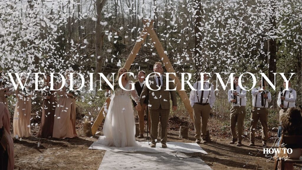 How to perform a wedding ceremony